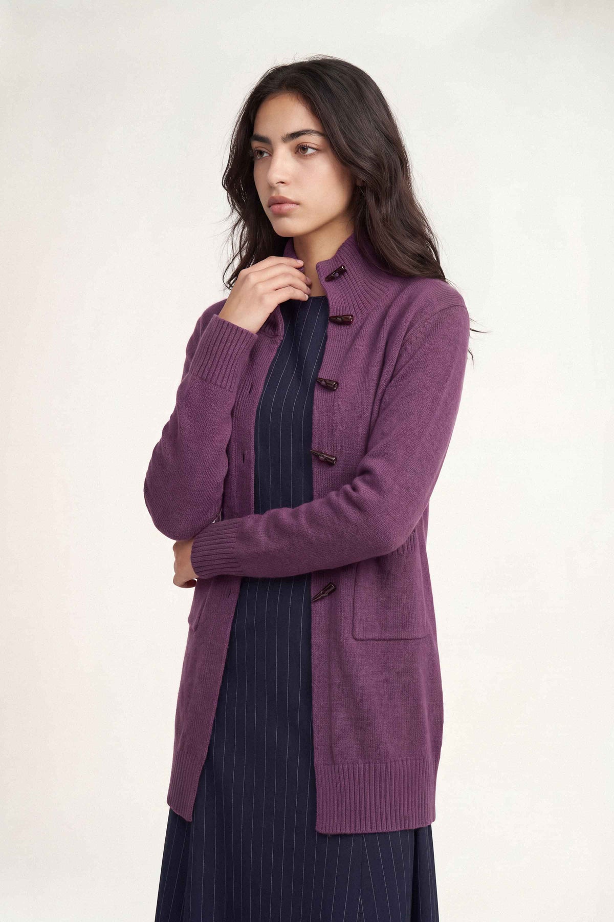 Maroon Long Sweater-1719080122