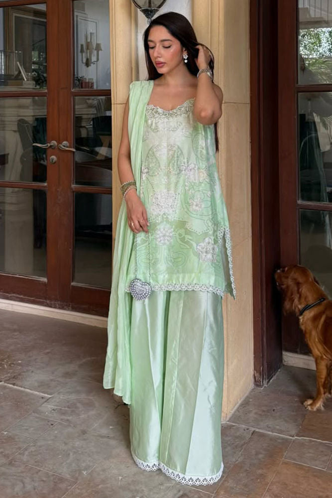 Marjorie Shirt and Dupatta with Fine Embroidery | AJ