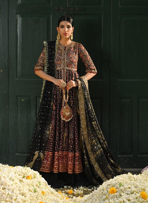 Halia Teal Block Printed Kurta, Izaar Dupatta