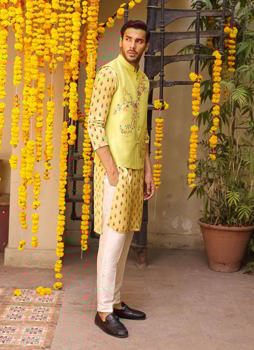 Blanco Silk Kurta
