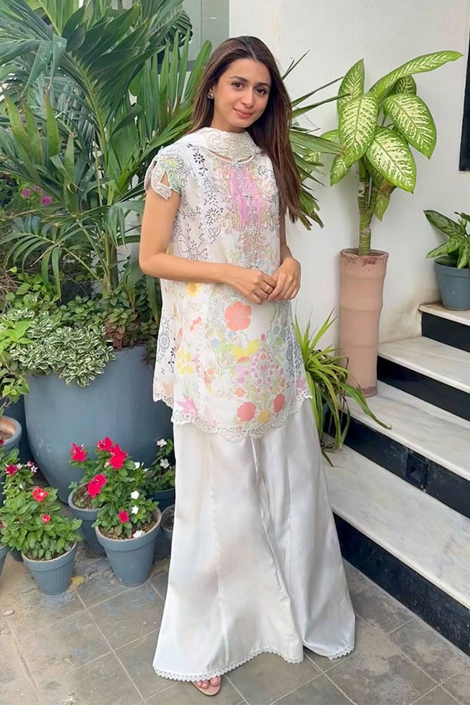 Pearl Petal Shirt and Dupatta
