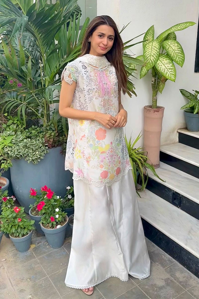 Pearl Petal Shirt and Dupatta