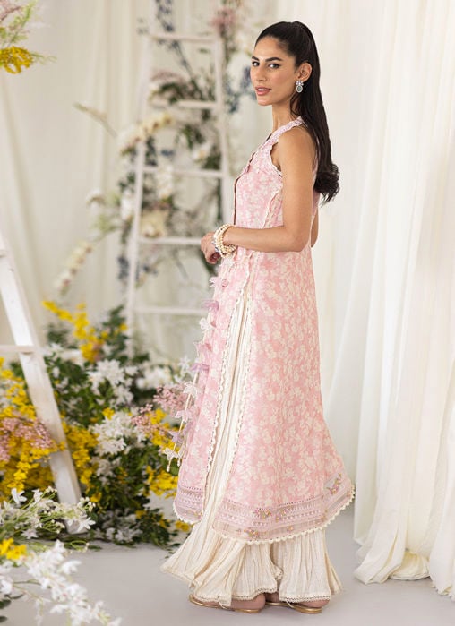 Olivia Pearl Schiffli Kimono Wrap