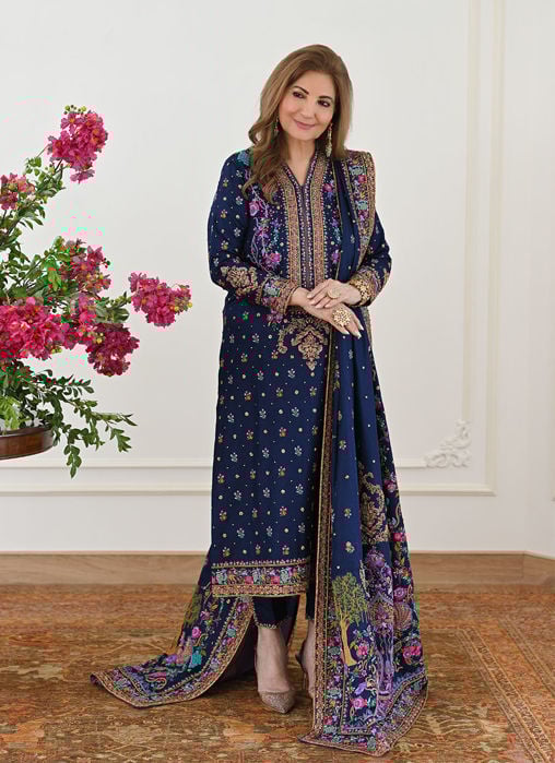 Ainara Kalidaar Angharkha With Izaar