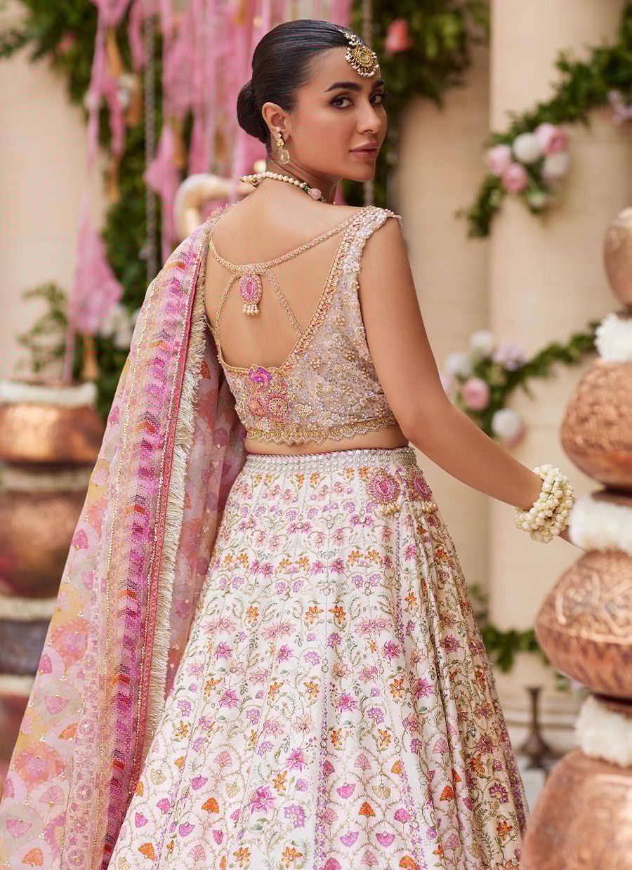 Rinesa Ivory Lehenga Choli