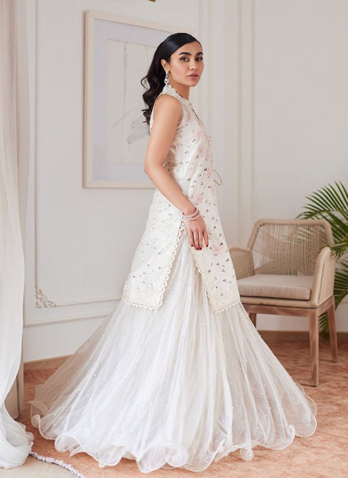 Mereen Ferozi Shirt And Dupatta