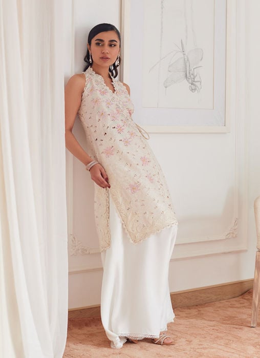 Mereen Ferozi Shirt And Dupatta