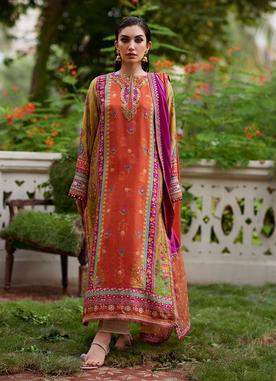 Aifa Shirt And Dupatta