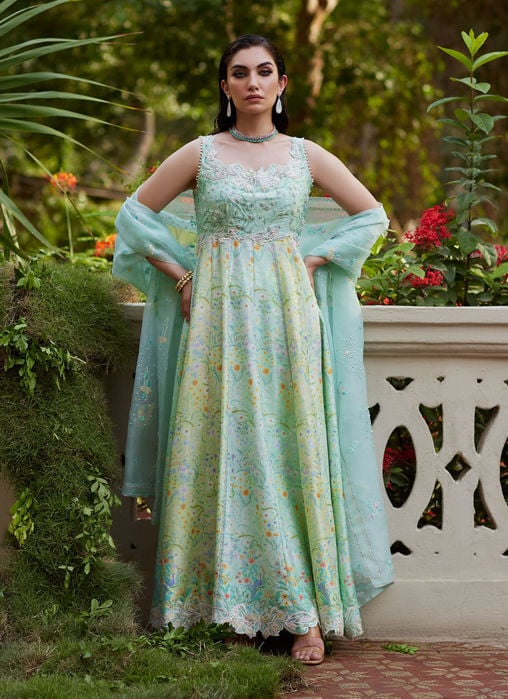 Ligia Plum Shirt And Dupatta