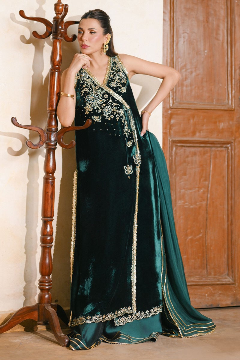 Leher Angarkha And Dupatta