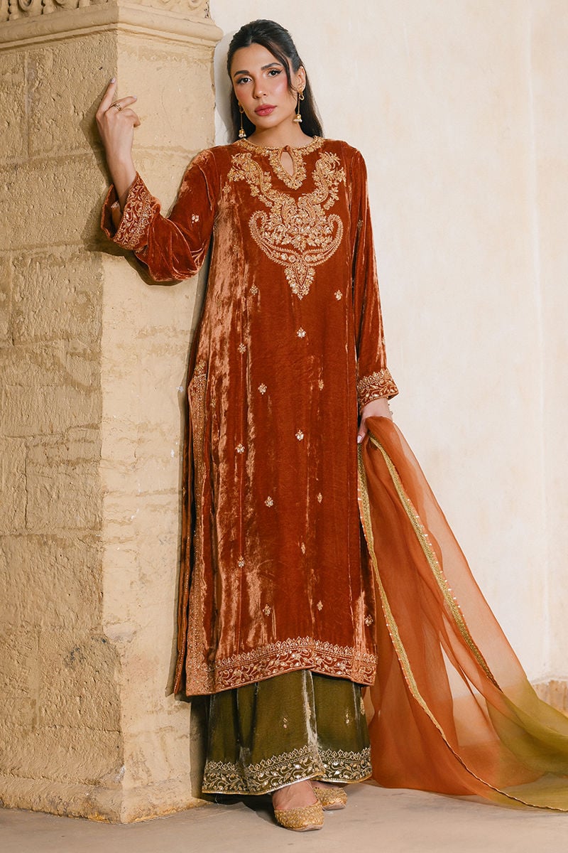 Qissa Shirt And Dupatta