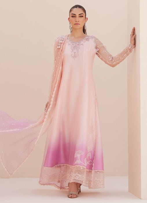 Ilyana Sea Green Kalidaar