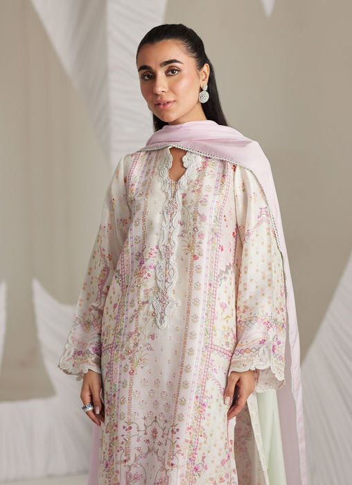 Maura Ombre Shirt And Dupatta