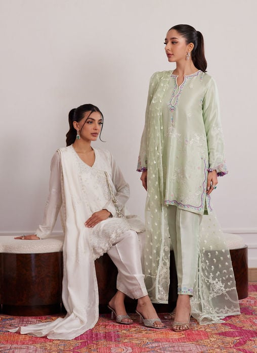 Mereen Ferozi Shirt And Dupatta