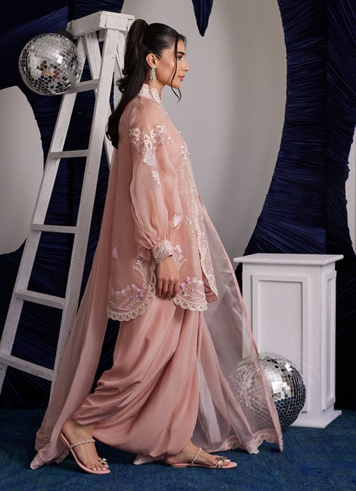 Guzayn Scarlett Shirt And Dupatta