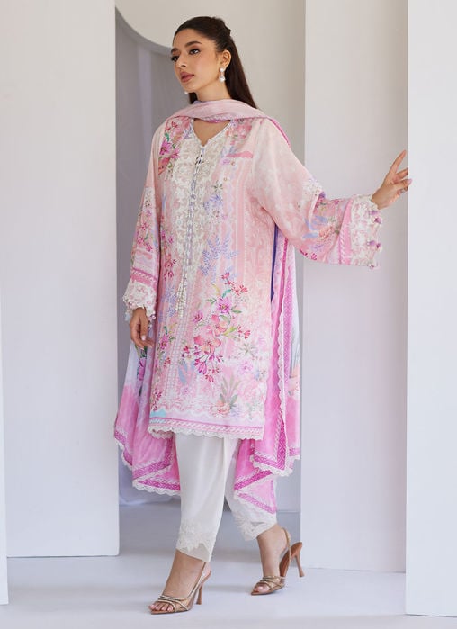 Ramona Shirt With Pre-Draped Dupatta