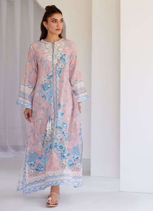Malia Crepe Tunic And Silk Dupatta