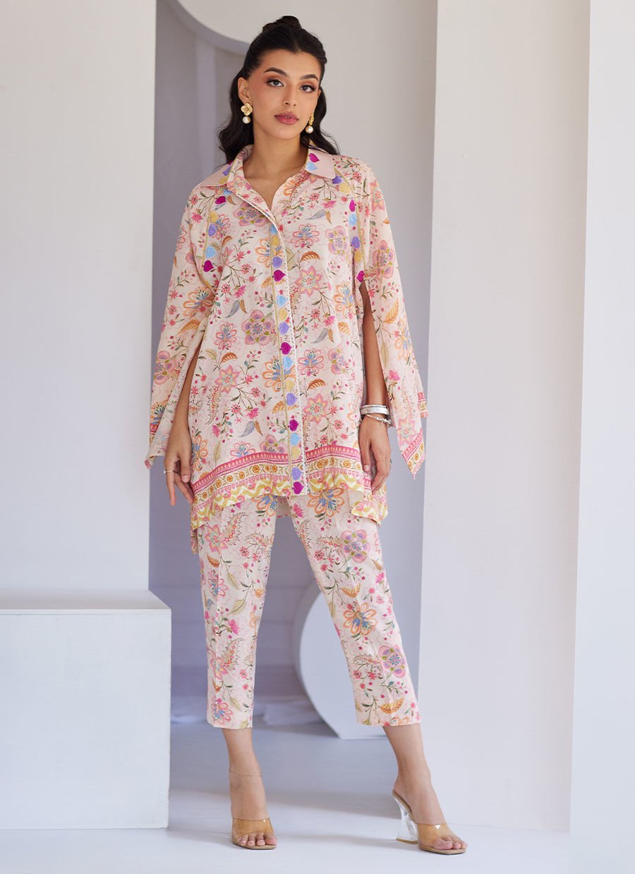 Azizam Blush Pink Shirt