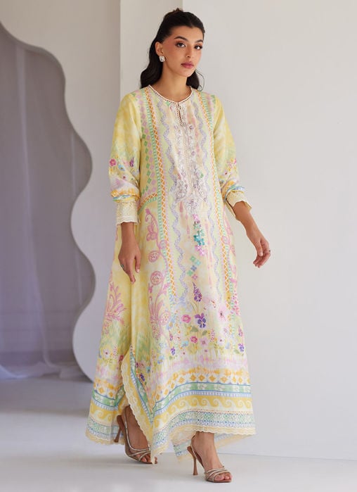 Aaliyah Midnight Shirt And Dupatta