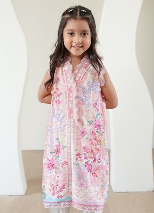 Amity Purple Shirt And Dupatta