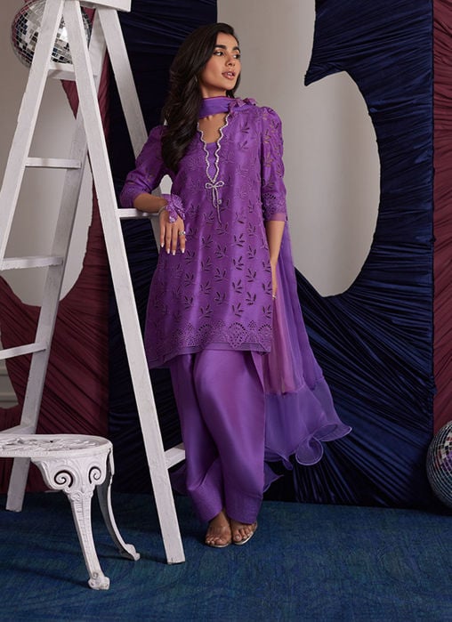 Demi Tea Rose Shirt Dupatta