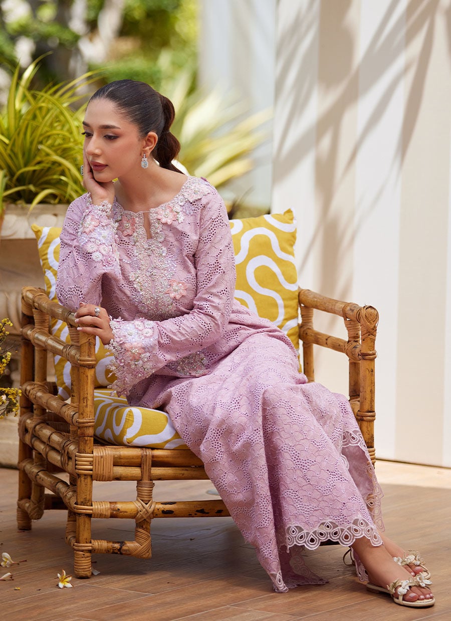 Melek Rose Kaftan