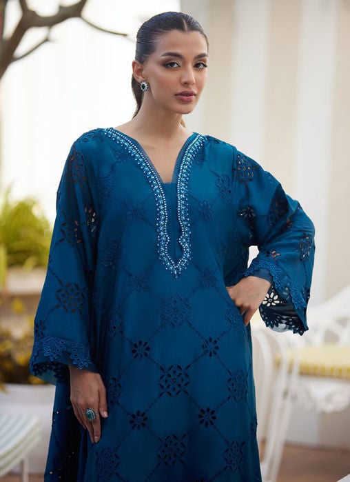 Leelee Ivory Kalidaar And Dupatta