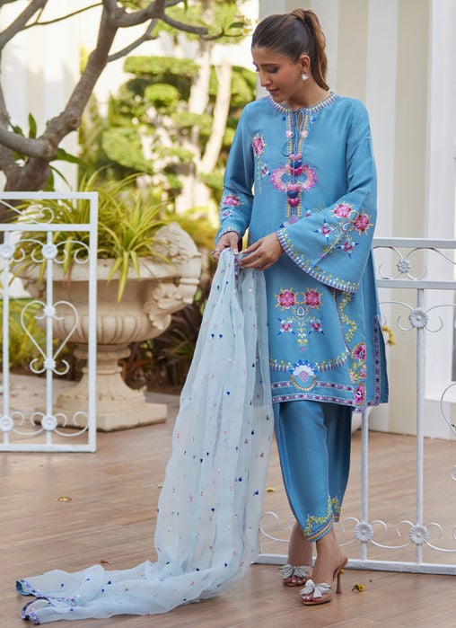 Leni Emerald Kalidaar And Dupatta
