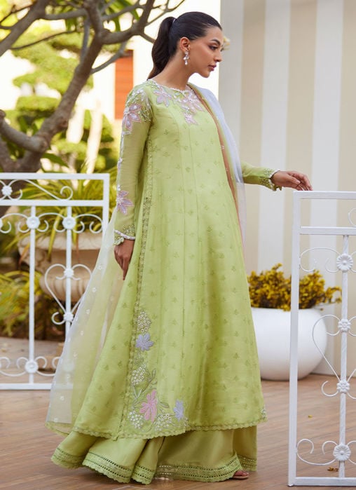Blush Amara Kalidaar And Dupatta