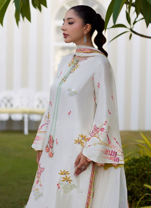 Brie Kiwi Shirt And Dupatta