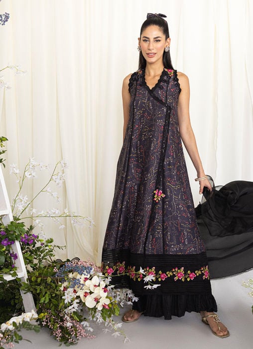 Illy Grape Shirt Dupatta With Loose Shalwar