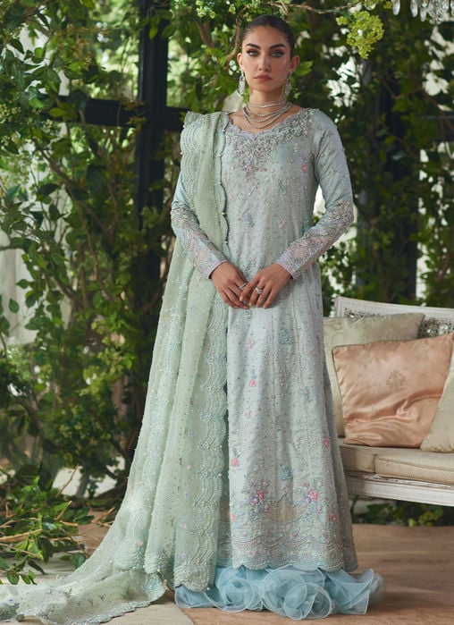 Nazneed Peach Kalidaar