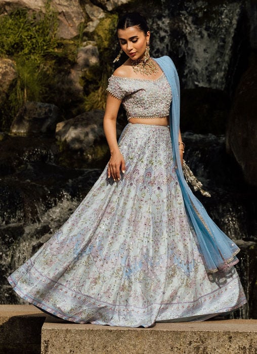 Izel Printed Lehenga Choli