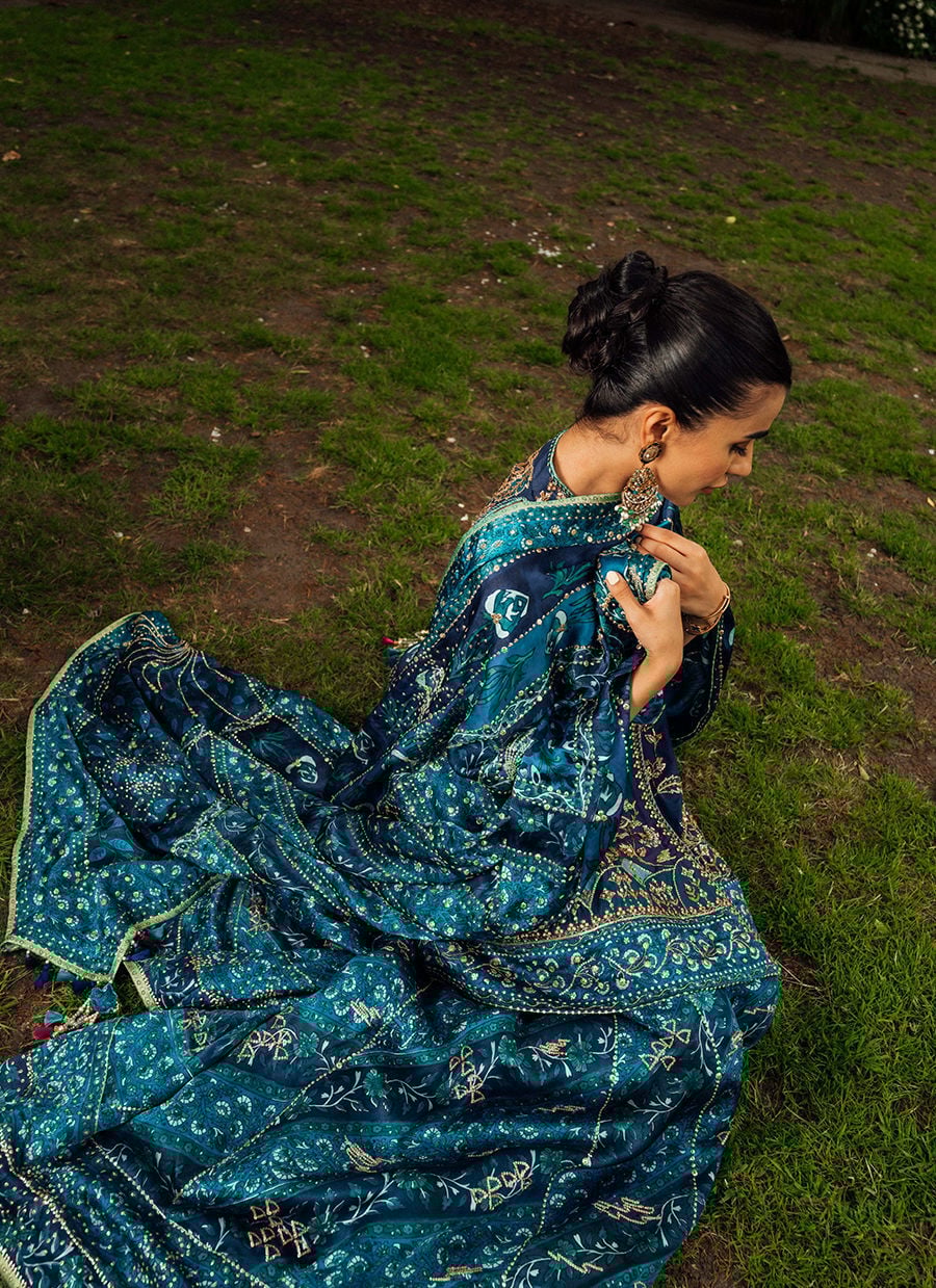 Ryza Blockprinted Short Shirt And Dhaka