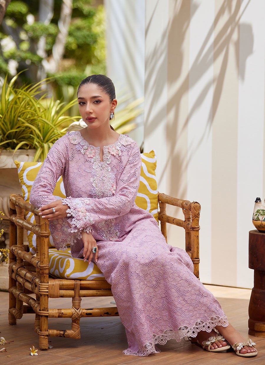 Melek Rose Kaftan