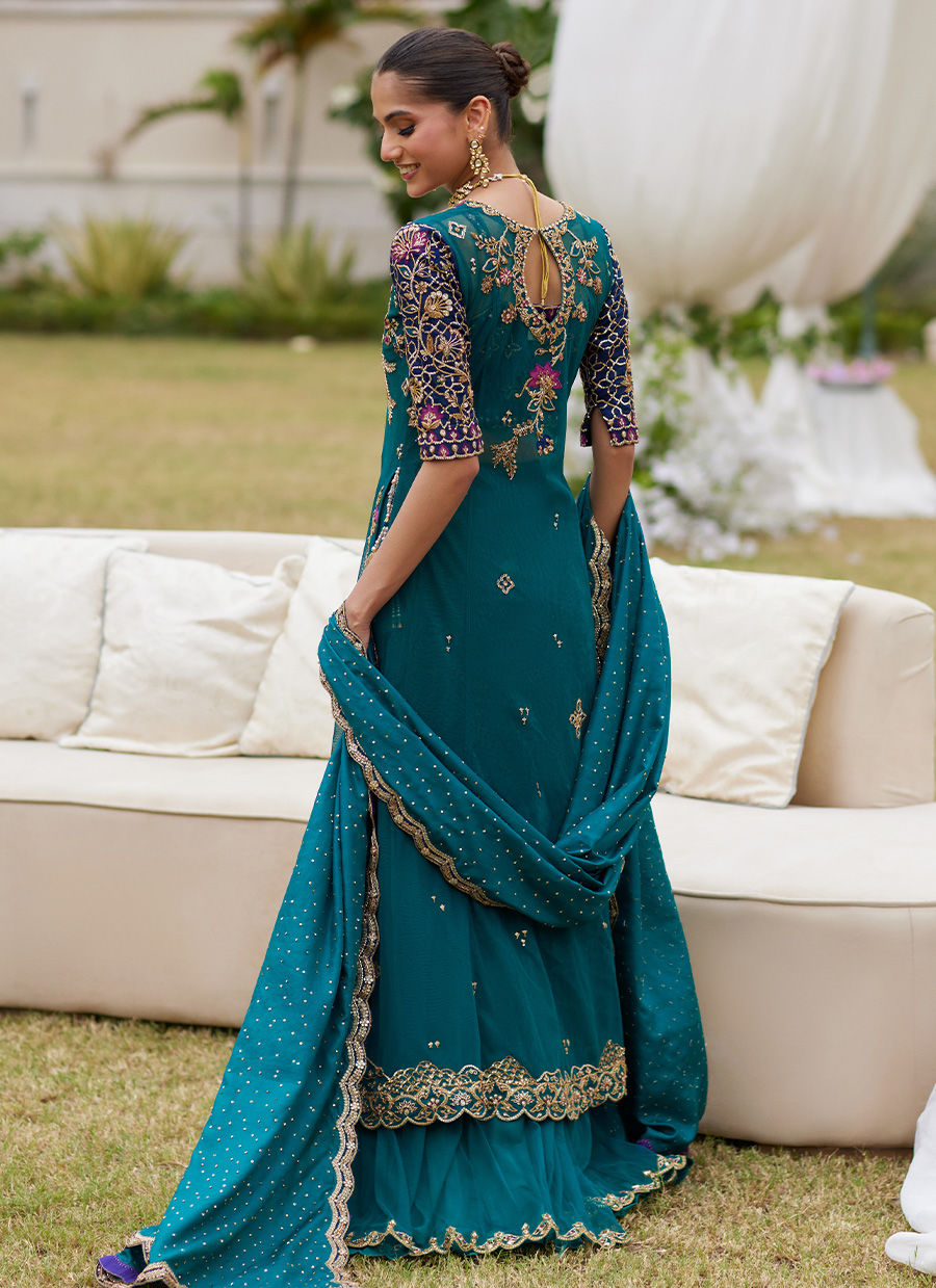 Sarai Teal Kalidaar