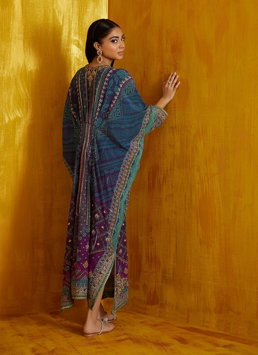 Peridot Ombre Kaftan