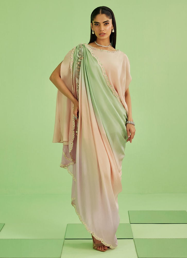 Nera Shirt Pants And Drape Dupatta