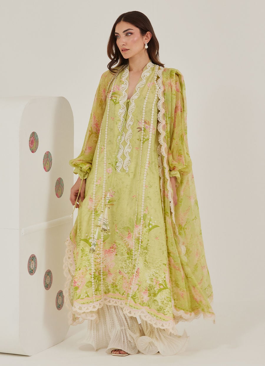 Malone Shirt And Dupatta
