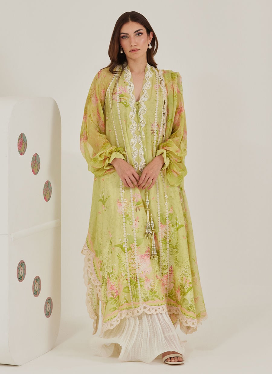 Malone Shirt And Dupatta