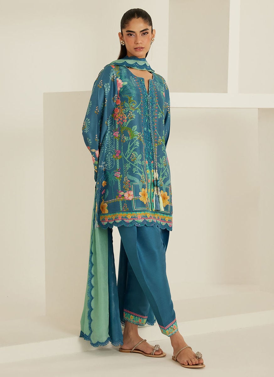 Melany Shirt And Dupatta