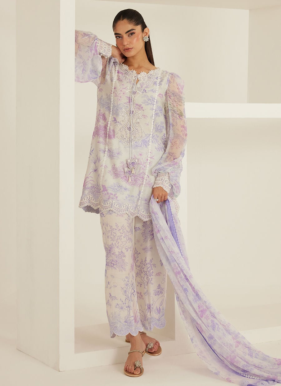 Veda Shirt And Dupatta