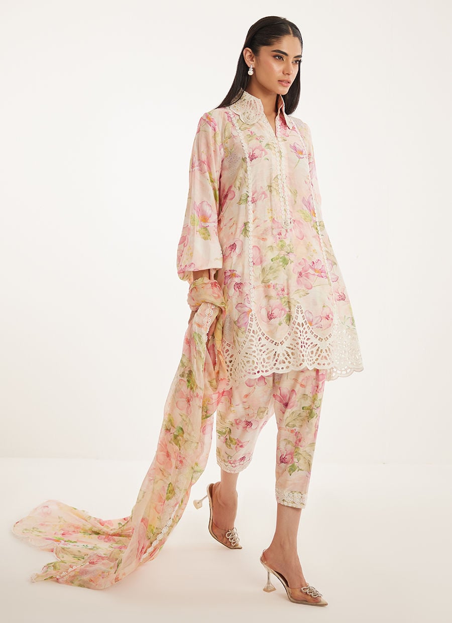 Bianka Shirt And Dupatta