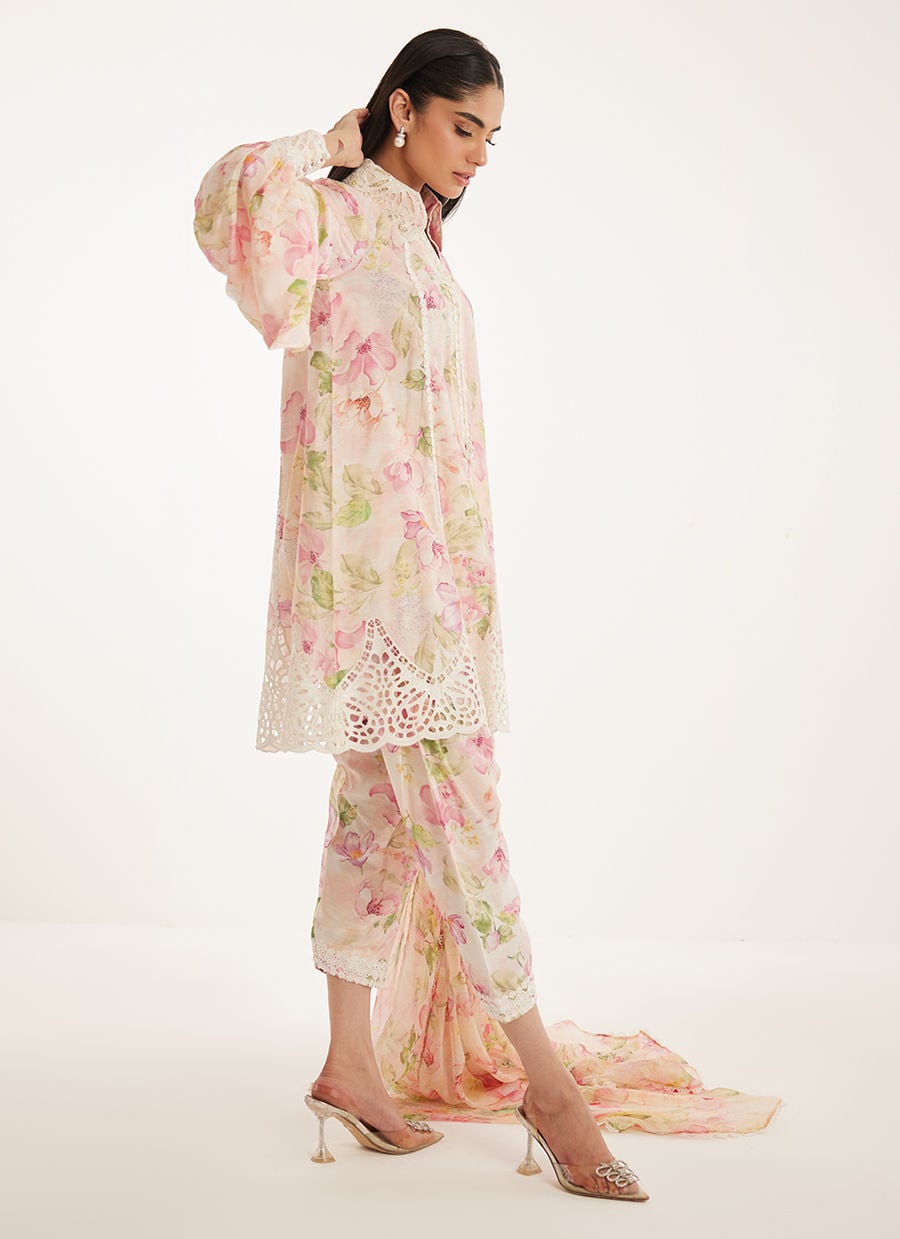 Bianka Shirt And Dupatta