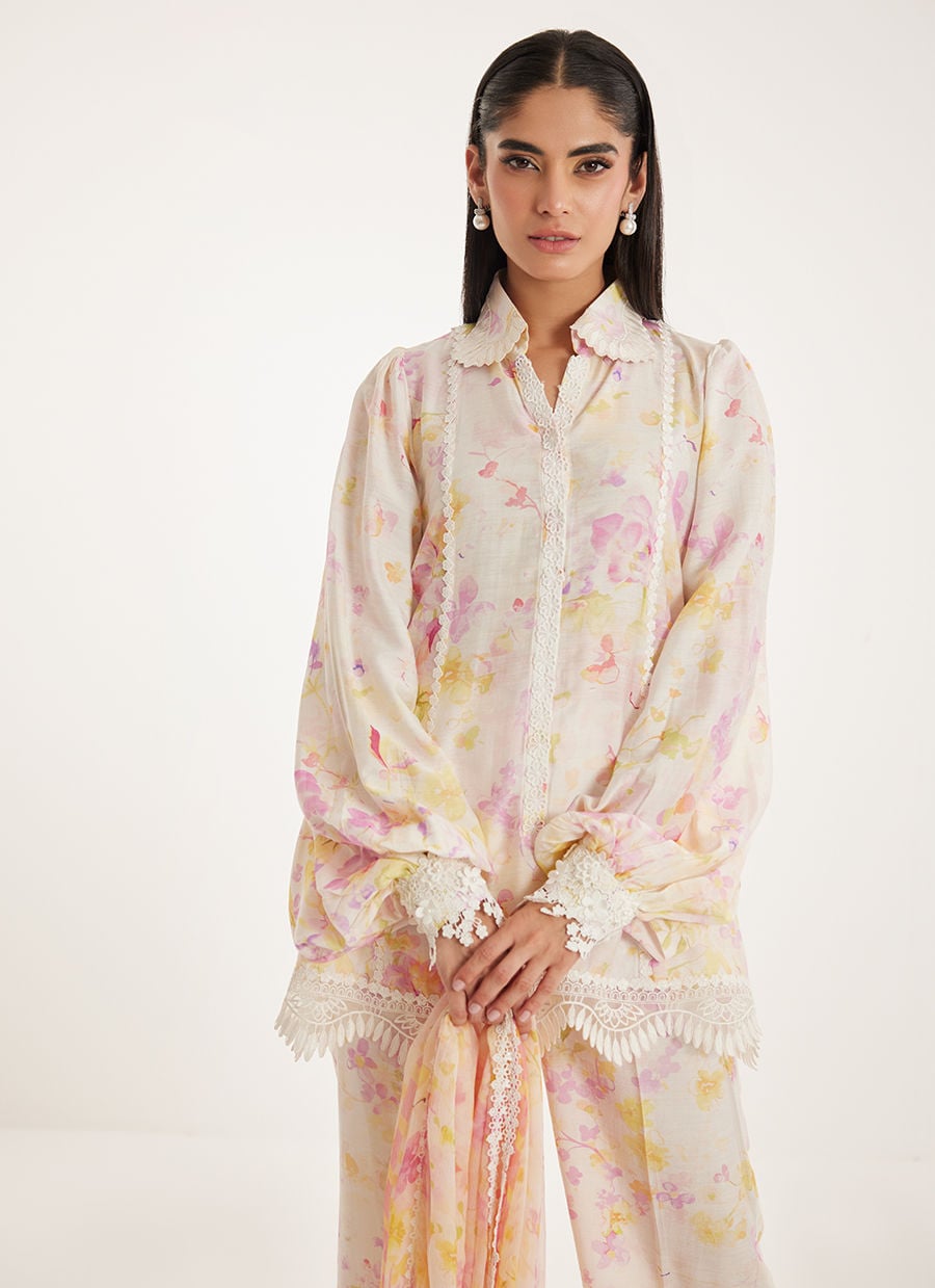 Grace Shirt And Dupatta