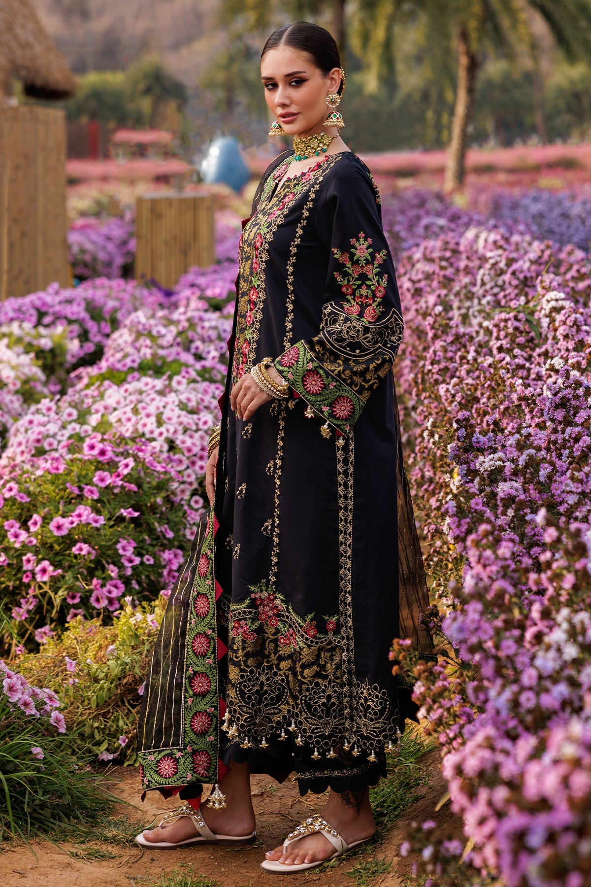 3-PC Unstitched Embroidered Lawn Collection CZ5-03