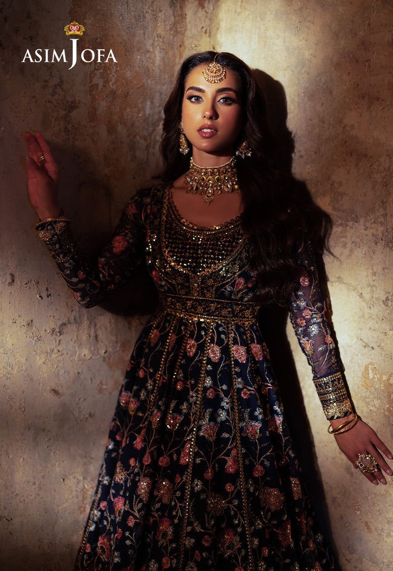 AJKBD-09 EMBROIDERED STITCHED 3 PCS