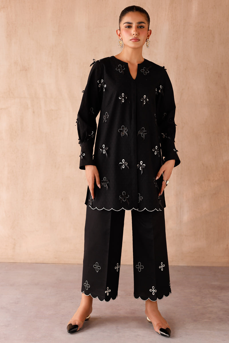 3 Piece Embroidered Yarn Dyed Suit