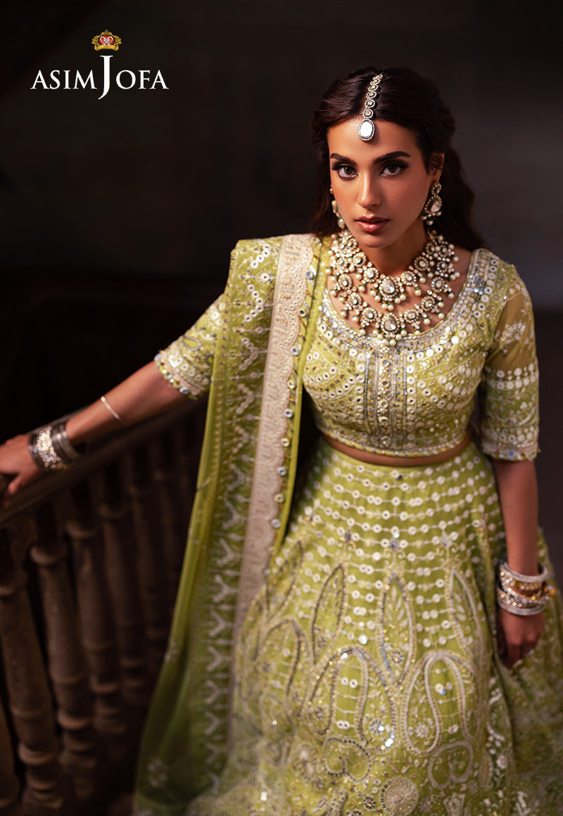 AJKBD-04 EMBROIDERED NET STITCHED 2 PCS