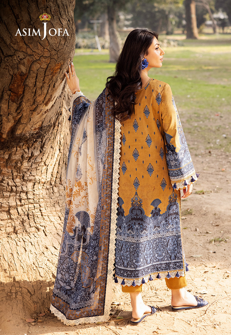 Kiara – Navy Blue & Taupe